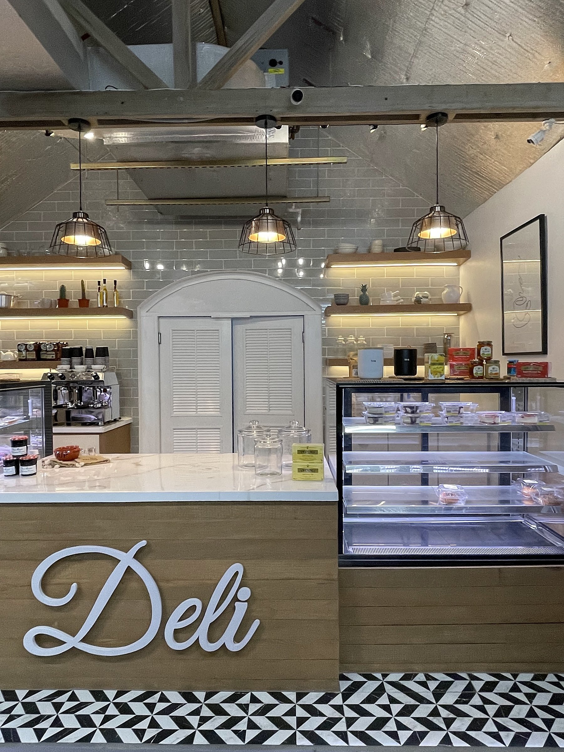 Covent Garden Deli — completed counter, English Harbour, Antigua