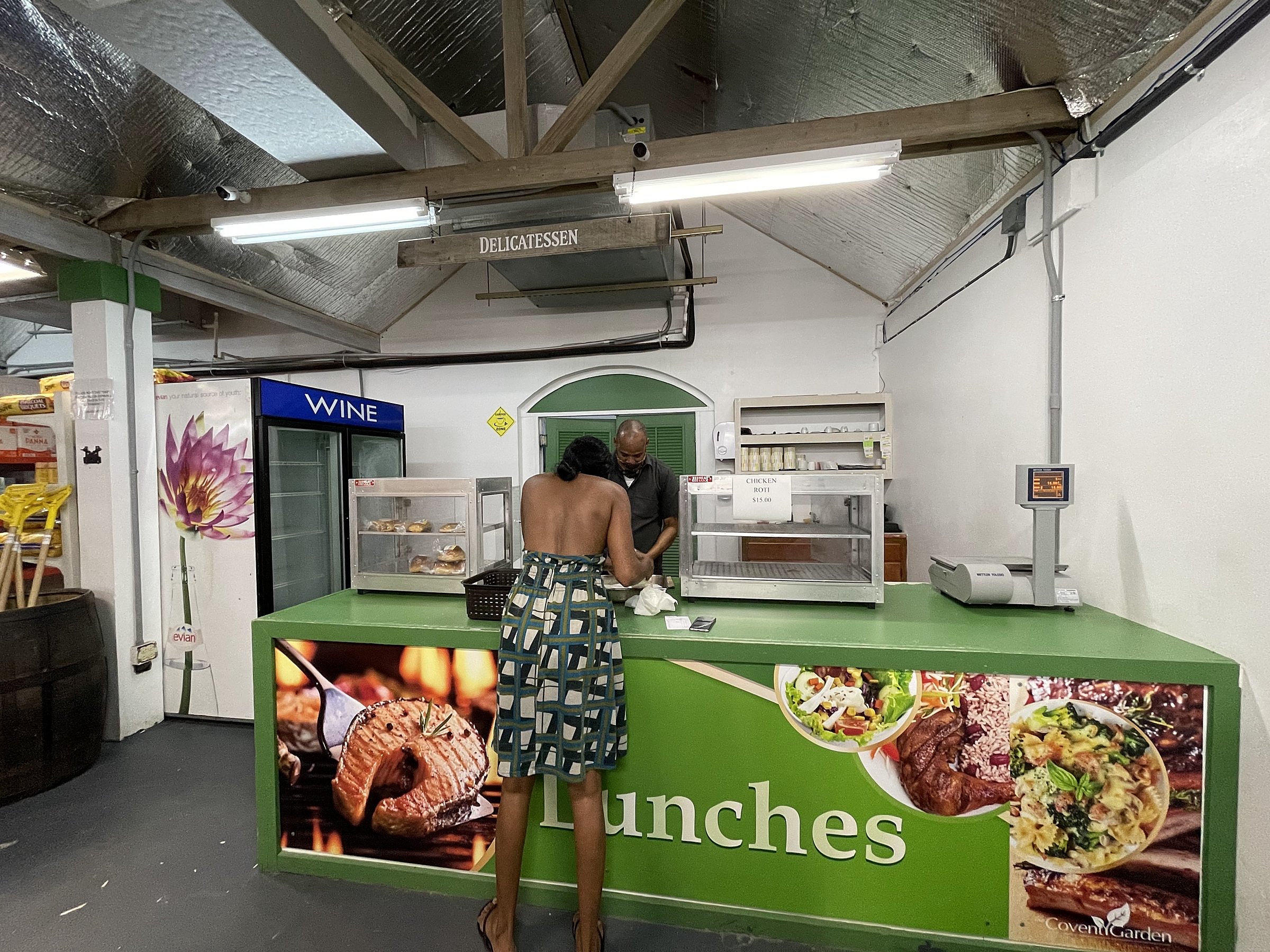 Covent Garden Deli — the existing informal food stall prior to renovation