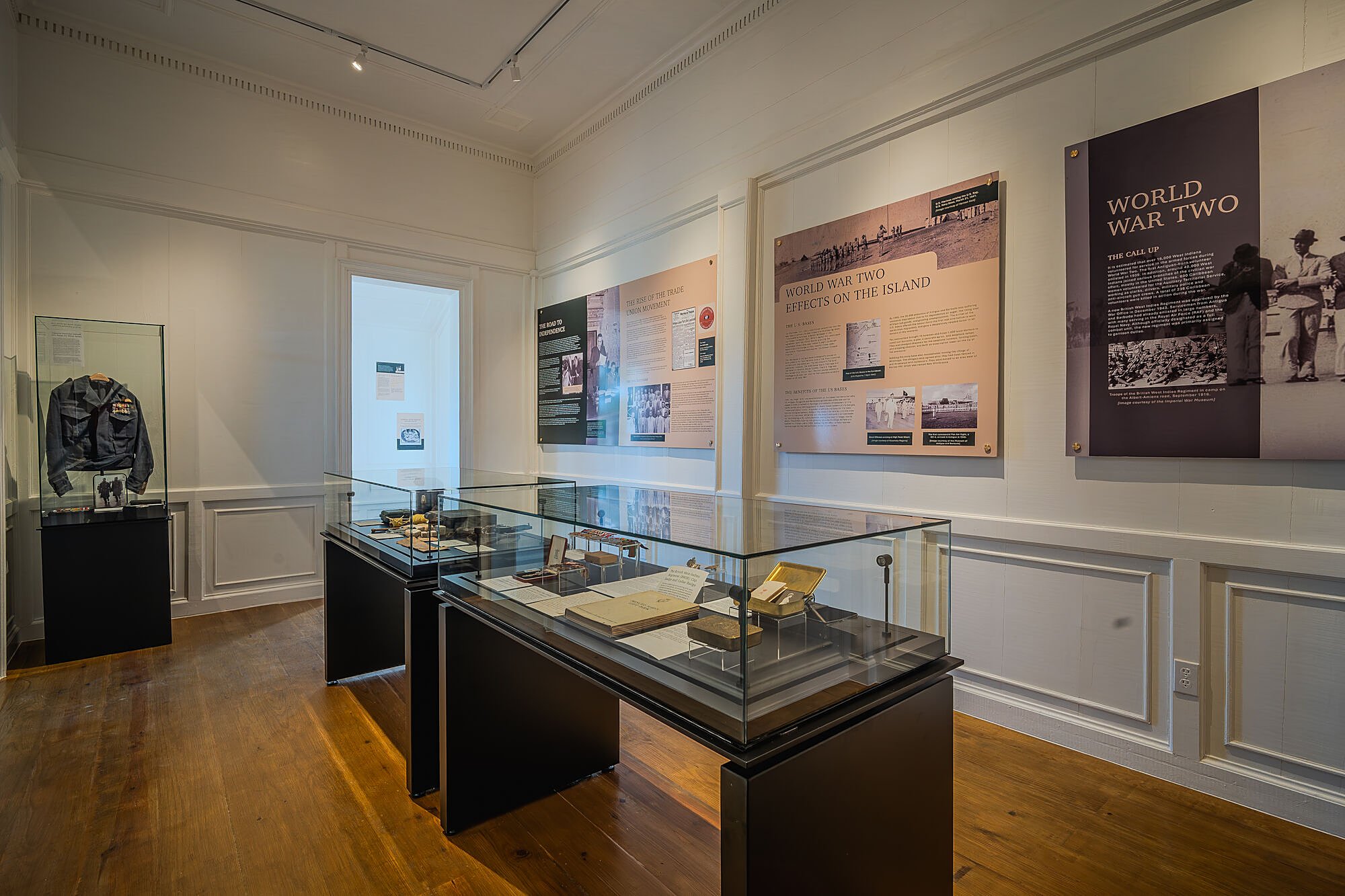 Government House Museum — gallery on the Second World War