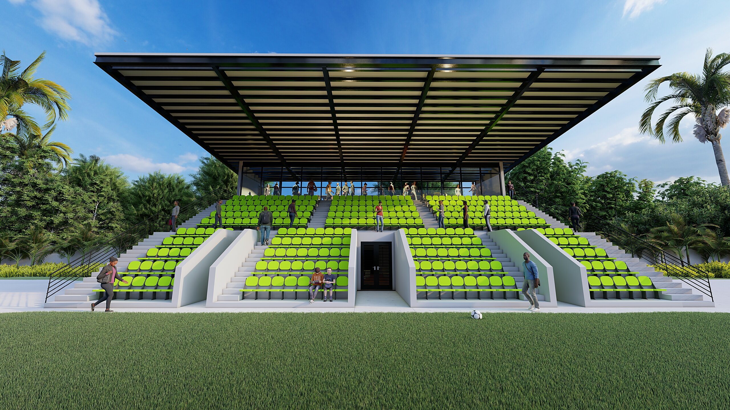 Keithley Sheppard Pavilion — concept render, planning phase